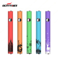 Factory wholesale 510 battery Ocitytimes S18 Rechargeable cbd preheat Battery with variable voltage